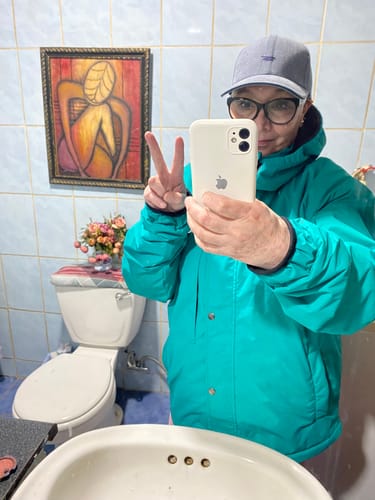 Customer photo review of Chaqueta Impermeable