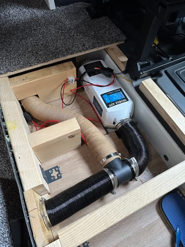 Customer photo review of Air Bluetooth Diesel Air Heater 2kW 12V/24V Pre-order