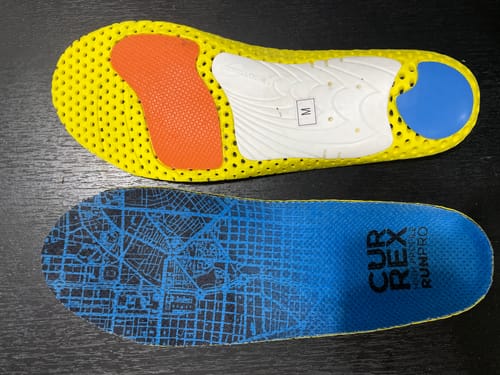 Customer photo review of Currex Plantilla Runpro Para Calzado De Correr Perfil Alto