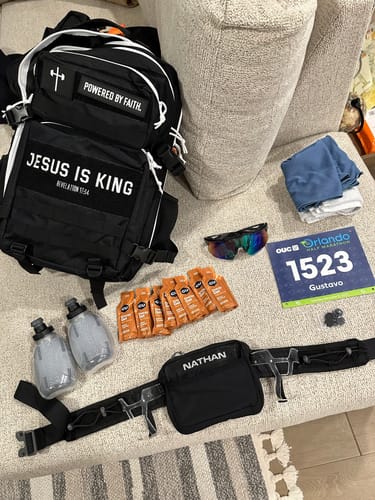 Customer photo review of HolStrength 45L Tactical Backpack