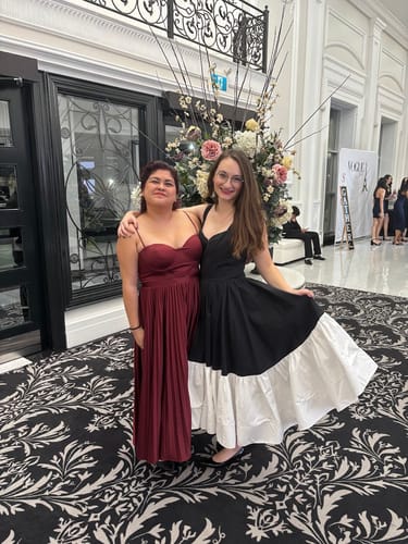 Customer photo review of Mademoiselle Midi Dress by Bronx and Banco