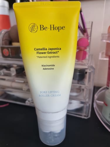 Customer photo review of Be-Hope - Crème liftante pour les pores avec applicateur Roll-on - 150ml