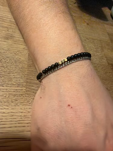 Katrin S. review of Obsidian Armband image 1 out of 1