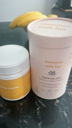 Customer photo review of Chocolate Lactation Blend