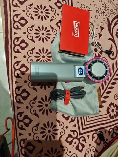Customer photo review of BFF | Personal Hand Fan with IceTouch™