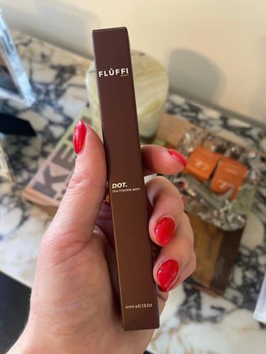 Customer photo review of Dot The Freckle Pen