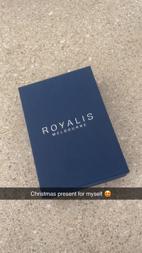 Customer photo review of Cuban Chain (Gold) 8mm Set