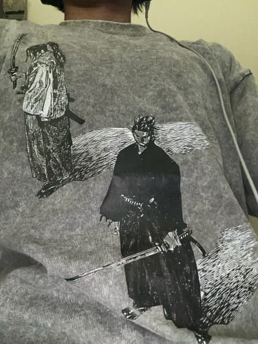 Customer photo review of Vintage Washed "Samurai" Tee