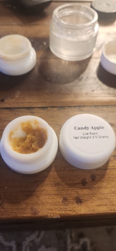 Customer photo review of Candy Apple | Live Rosin