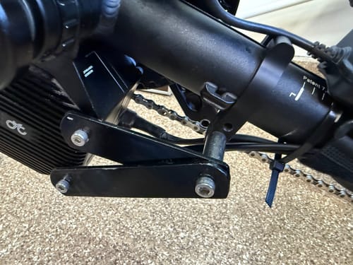 Customer photo review of 2-Hole Clamp-On Idler Mount (for 6mm Idler Bolt)