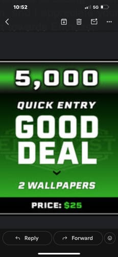 Customer photo review of ($25) QUICK ENTRY