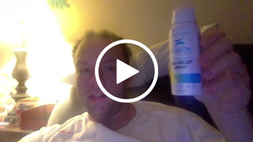Customer video review of PlayOn Pain Relief Spray