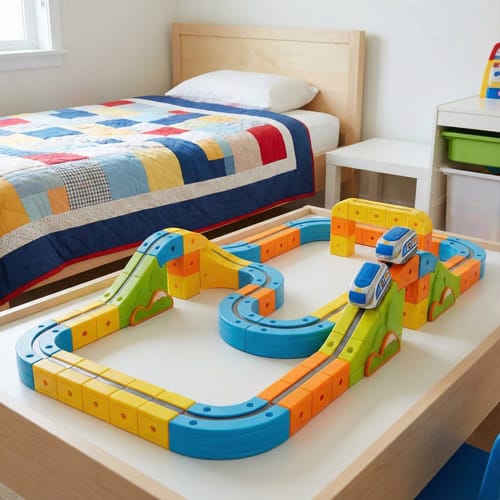 Customer photo review of AeroRail™ Magnetic Track Set