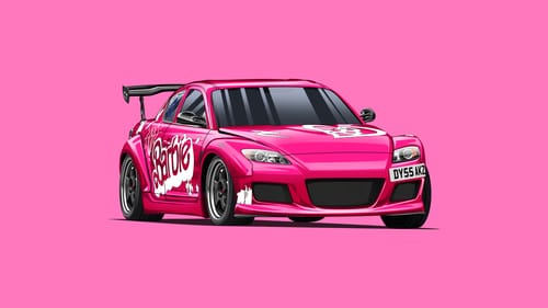 Customer photo review of Custom Car Digital Artwork