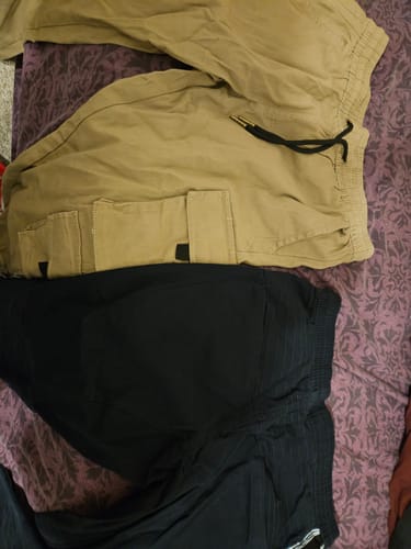 Customer photo review of MEN'S SLANG TWILL STRETCH JOGGERS