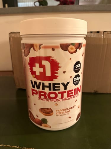 Customer photo review of +1© PREMIUM WHEY PROTEIN (1kg)