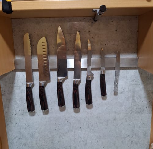 Customer photo review of Asiatisches Messerset Premium 8-teilig