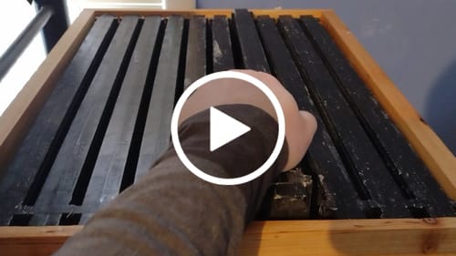 Customer video review of 9 1/8" Deep Plastic Frame Waxed - 52 pack