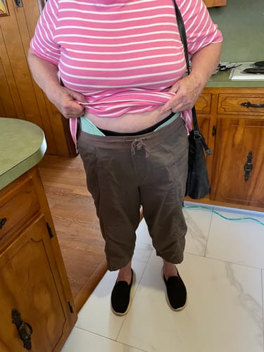 Customer photo review of Lumbowrap® - The Complete Hip & Lower Back Wrap For Easier Walking & Standing (Arthritis, Spinal Stenosis, Sciatica, Herniated Discs, Obesity)