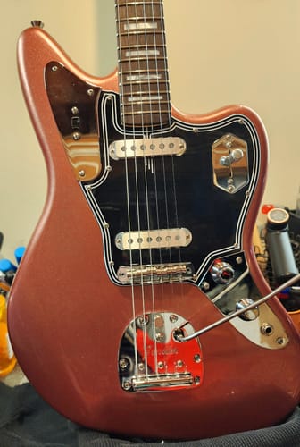 Customer photo review of Streamline - Jaguar Pickguard - Black/White/Black