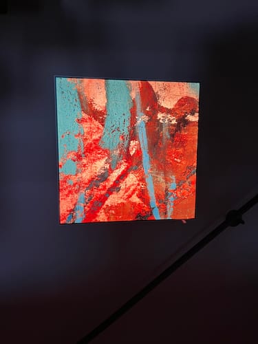 Customer photo review of Canvalight® Leuchtbild | Eigenes Motiv | Quadrat