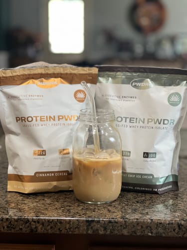 Customer photo review of PROTEIN PWDR