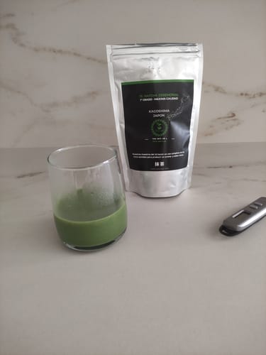 Customer photo review of Té Matcha Ceremonial 1er Grado - Máxima calidad (para 1-3 meses)