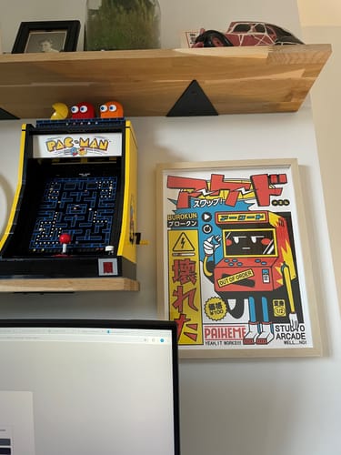 Customer photo review of BORED ARCADE Print 🤖