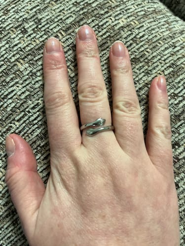 Customer photo review of Hug From Heaven Ring