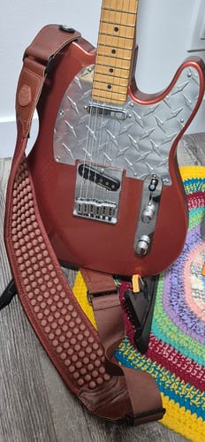 Customer photo review of Zero-Gravity Strap for Guitar & Bass