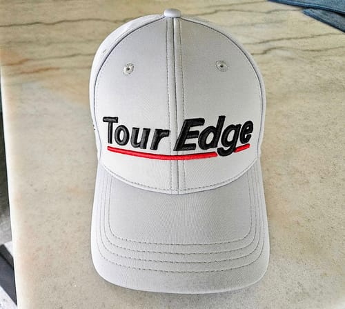 Customer photo review of Tour Edge Exotics Tour Logo Adjustable Cap