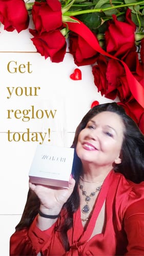 Customer photo review of Collagen Infusion Face Mask