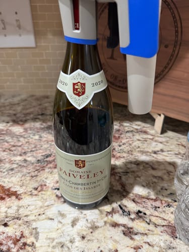 Customer photo review of Domaine Faiveley 2020 Gevrey Chambertin Clos Des Issarts 1er Cru Monopole