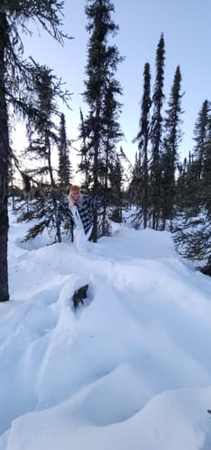 Customer photo review of Cool Adult Insulated Snow Bibs Spliced Jumpsuit Overalls