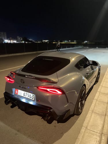 Customer photo review of MHC+ Toyota Supra V Style Spoiler In Pre Preg Carbon Fibre (A90)