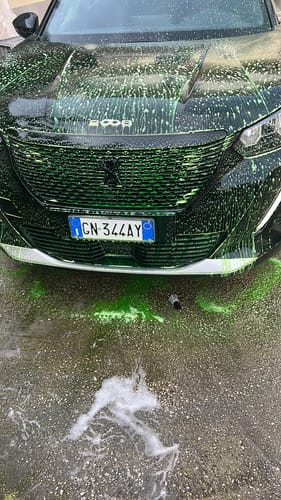 Customer photo review of S2 FOAMY COLOR DI INNOVACAR SHAMPOO AUTO COLORATO CON SCHIUMA ATTIVA VERDE