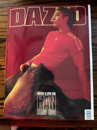 Customer photo review of STRAY KIDS CHANGBIN & HAN - DAZED & CONFUSED KOREA MAGAZINE 2025 FEBRUARY ISSUE COVER E