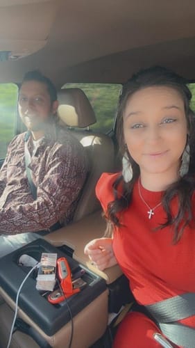 Customer photo review of NETWEAVE Self-adhesive Cluster Lashes