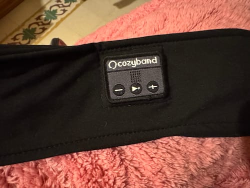 Customer photo review of CozyBand Wireless Headphones