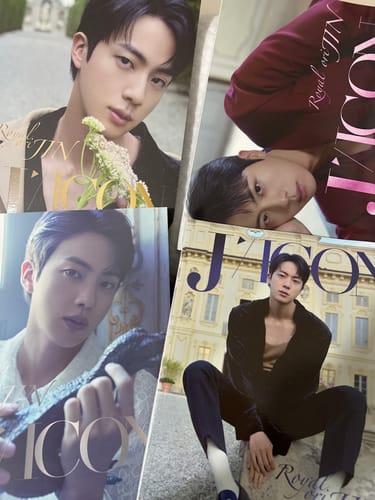 Customer photo review of BTS JIN - DICON VOLUME N24 SET (A+B+C+D TYPE)
