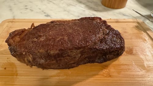 Customer photo review of FATBOY NY STRIP STEAKS