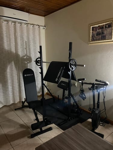 Customer photo review of Kit Academia Completa HomeGym - Modelo Iniciante