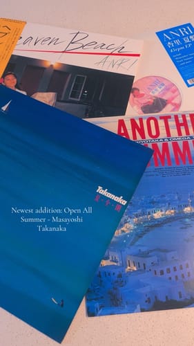 Customer photo review of Masayoshi Takanaka - 夏・全・開 (Japan Import)