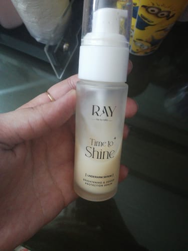 Customer photo review of Time To Shine (Under Arm Serum)