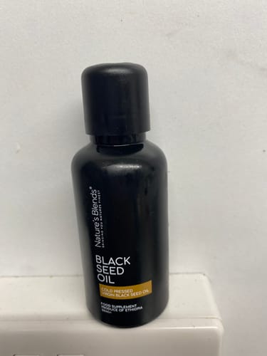 Customer photo review of Black Seed Oil (50ml) 2.5% TQ. Raw Virgin Ethiopian. Worlds Strongest Black Seed Oil