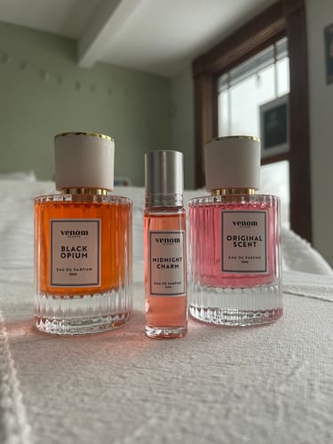 Customer photo review of New Venom Travel Bottle Collection