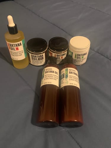 Customer photo review of Ultimate Batana Bundle