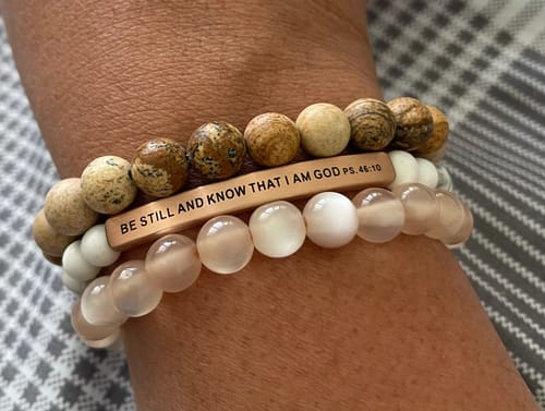 Customer photo review of BE STILL AND KNOW THAT I AM GOD PS 46:10