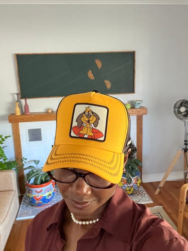 Customer photo review of OVERLORD X Hanna-Barbera: Hong Kong Phooey Trucker Cap