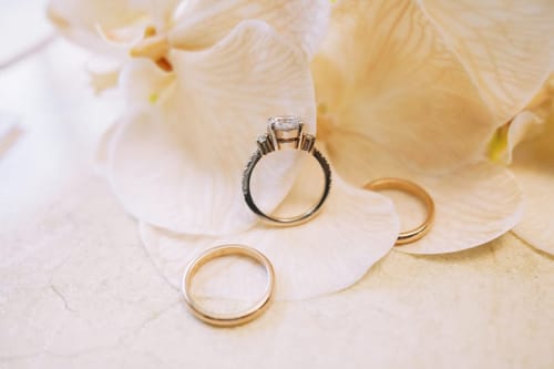 Customer photo review of Classic Plain Wedding Rings